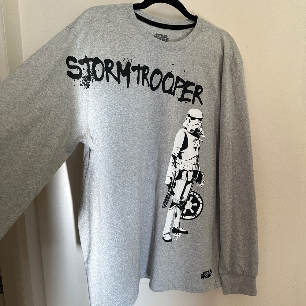 Star Wars Gray Stormtrooper Graphic Tee